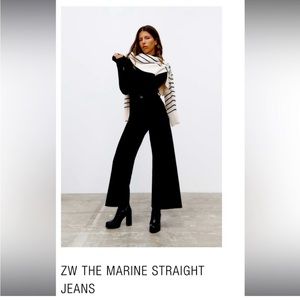 ZARA Marine Straight Jeans